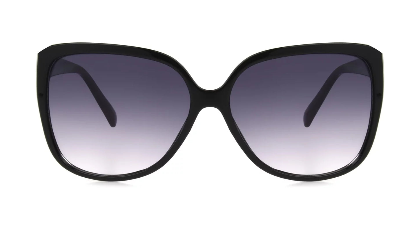 Sunsentials by  Women'S Butterfly Sunglasses, Black