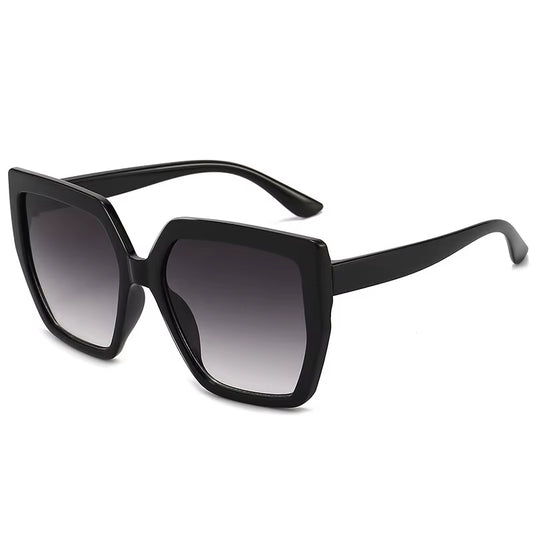 Vintage Oversized Square Sunglasses Women for Men Classic Big Frame Trending Sun Glasses UV400 Luxury Brand Designer Eyeglasses