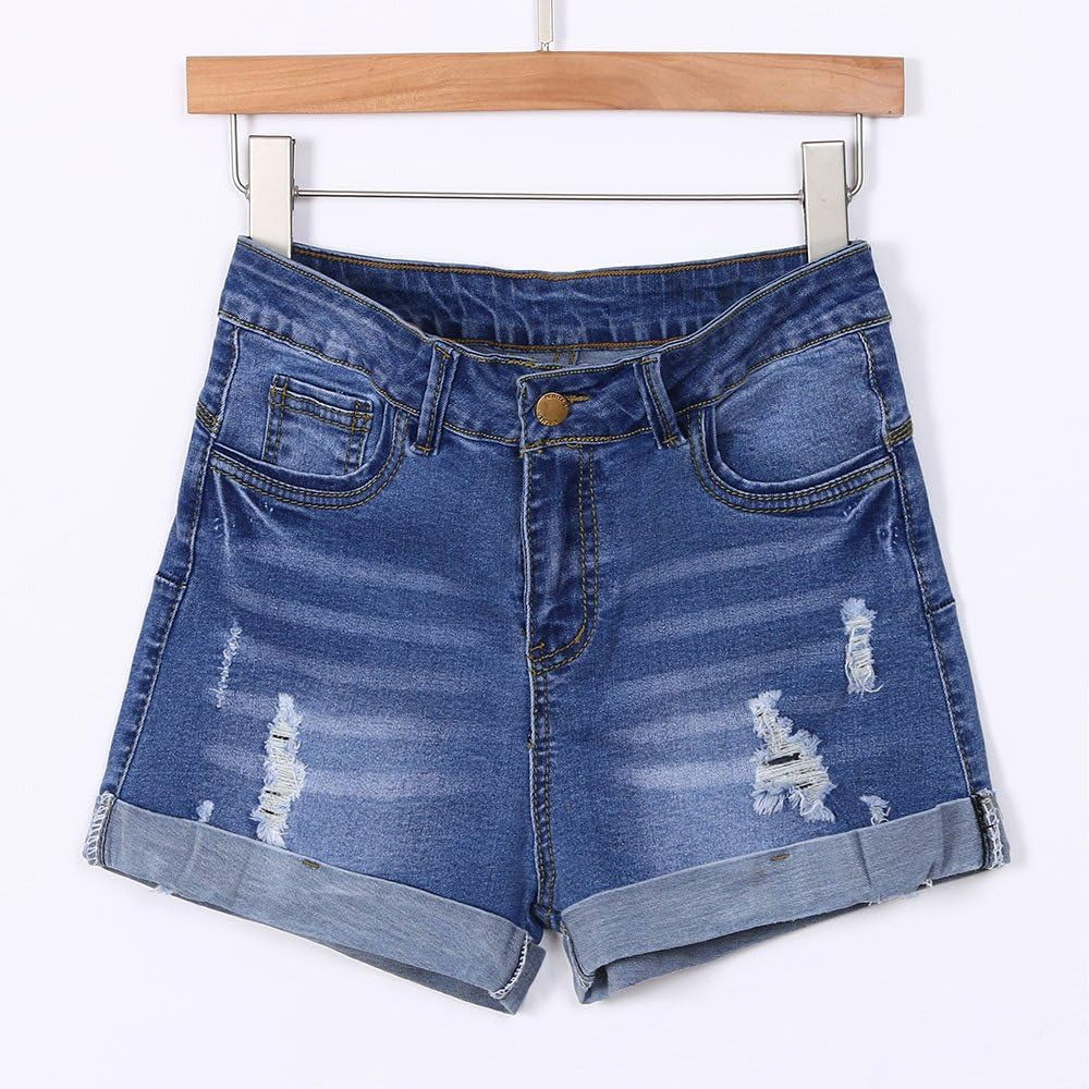 Women Jeans Shorts,Hemlock Teen Denim Shorts Pants Hot Pants Mini Ripped Shorts Trousers
