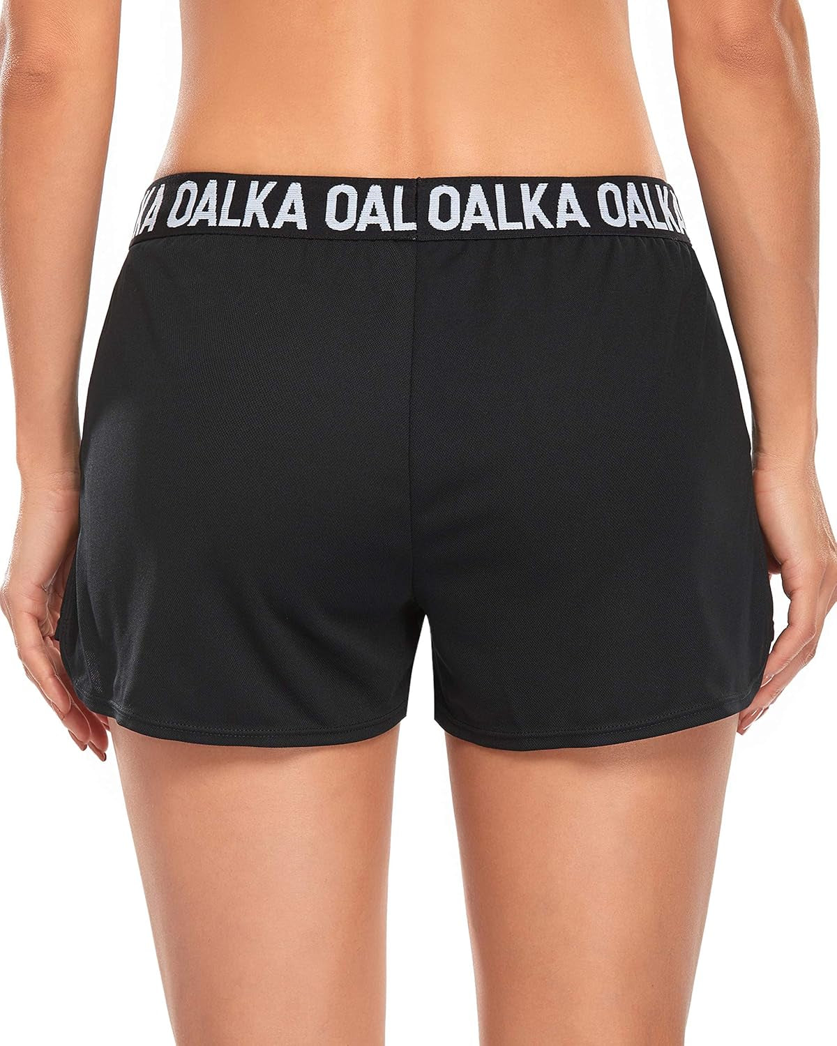 Women'S Running Shorts Out Side Pockets Sports Athletic Workout Fittness Lightweight Gym Shorts