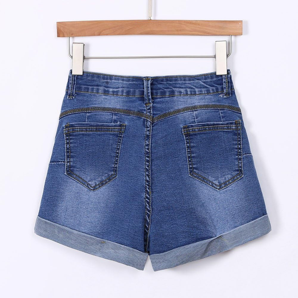 Women Jeans Shorts,Hemlock Teen Denim Shorts Pants Hot Pants Mini Ripped Shorts Trousers